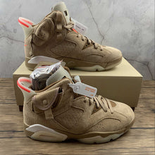 Cargar imagen en el visor de la galería, Air Jordan 6 Retro X Travis Scott SP British Khaki DH0690-200