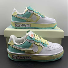 Cargar imagen en el visor de la galería, Air Force 1 FONTANKA White Yellow Green CW6688-610
