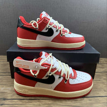 Cargar imagen en el visor de la galería, Air Force 1 07 Red White Black Stay
