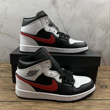 Cargar imagen en el visor de la galería, Air Jordan 1 Mid Red Shadow (2021) 554724-075