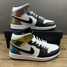 Cargar imagen en el visor de la galería, Air Jordan 1 Mid White Black Colour (2021) DM7802-100