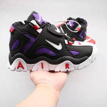 Cargar imagen en el visor de la galería, Air Barrage Mid QS Black White Purple CD9329-001