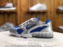 Cargar imagen en el visor de la galería, Air Zm Spiridon Cg 2 Stussy Metallic Silver Varsity Royal CJ1288-002