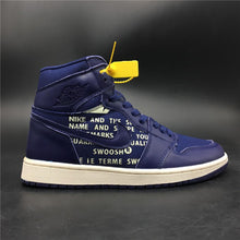 Cargar imagen en el visor de la galería, Air Jordan 1 Retro High OG x Swoosh Blue 555088-400