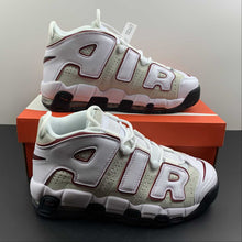 Cargar imagen en el visor de la galería, Air More Uptempo 96 White Team Red Summit White FB1380-100