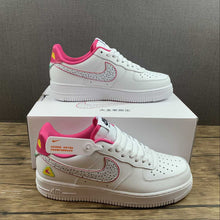 Cargar imagen en el visor de la galería, Air Force 1 07 Low Dragon Fruit White Pink DV3809-100