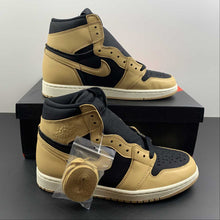 Cargar imagen en el visor de la galería, Air Jordan 1 Retro High OG Heirloom Vachetta Tan-Black-Sail 555088-202