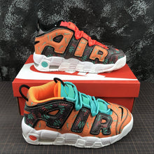 Cargar imagen en el visor de la galería, Air More Uptempo GS Total Orange Black Hiper Jade AT3408-800