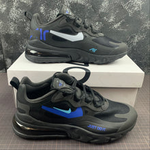 Cargar imagen en el visor de la galería, Air Max 270 React Black Blue Hero-Hyper Royal CT2203-001