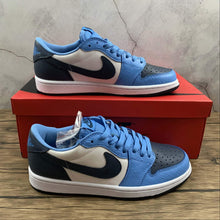 Cargar imagen en el visor de la galería, Air Jordan 1 Low Dk Blue CZ0356-200