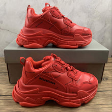 Cargar imagen en el visor de la galería, Balenciaga Triple S All Over Logo Red
