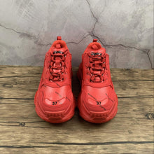 Cargar imagen en el visor de la galería, Balenciaga Triple S All Over Logo Red