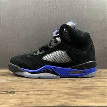 Cargar imagen en el visor de la galería, Air Jordan 5 Retro Black Racer Blue (2021) CT4838-004