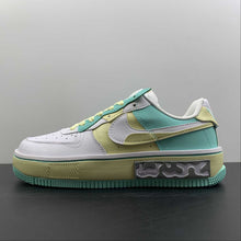 Cargar imagen en el visor de la galería, Air Force 1 FONTANKA White Yellow Green CW6688-610