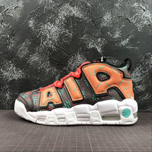 Cargar imagen en el visor de la galería, Air More Uptempo GS Total Orange Black Hiper Jade AT3408-800