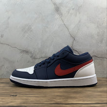 Cargar imagen en el visor de la galería, Air Jordan 1 Low Blue Gym Red CZ8454-400