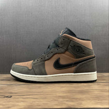 Cargar imagen en el visor de la galería, Air Jordan 1 Mid SE Dark Chocolate Crimson Bliss (2021) DC7294-200