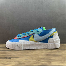 Cargar imagen en el visor de la galería, Blazer Low x Sacai x Kaws Blue Light Blue Pink Yellow