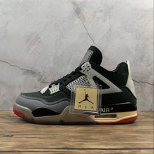 Cargar imagen en el visor de la galería, Air Jordan 4 Retro SP Off-White Black Muslin Black CV9388-001