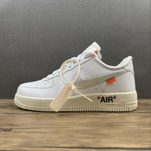 Cargar imagen en el visor de la galería, Air Force 1 07 Off-White White-Metallic Silver-Sail AO4297-100