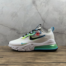 Cargar imagen en el visor de la galería, Air Max 270 React WW White Black-Blue Fury-Volt CK6457-100