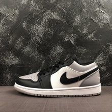 Cargar imagen en el visor de la galería, Air Jordan 1 Low White Atmosphere Grey-Black 553558-110