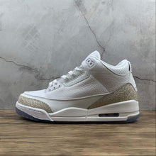 Cargar imagen en el visor de la galería, Air Jordan 3 Retro White White White 136064-111