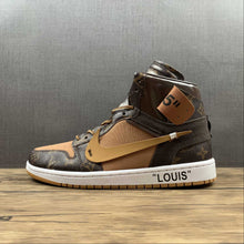 Cargar imagen en el visor de la galería, Air Jordan 1 High OG SE NRG OW Louis Vuitton Coffee Bronw AQ0858-158