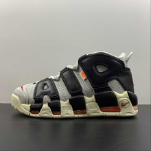 Cargar imagen en el visor de la galería, Air More Uptempo Hoops Gray White-Black DX3360-001