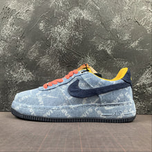 Cargar imagen en el visor de la galería, Air Force 1 Levi´s Denim-Obsidian-Dark-Sulfur CV0670-447