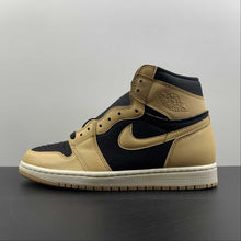 Cargar imagen en el visor de la galería, Air Jordan 1 Retro High OG Heirloom Vachetta Tan-Black-Sail 555088-202