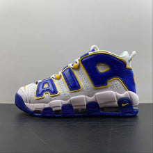 Cargar imagen en el visor de la galería, Air More Uptempo White Game Royal White DZ2759-141