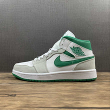 Cargar imagen en el visor de la galería, Air Jordan 1 Mid SE White Grey Green (2021) DC9294-103