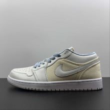 Cargar imagen en el visor de la galería, Air Jordan 1 Low SE Iris Whisper Sail-Worn Blue DQ4151-500