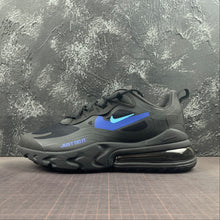 Cargar imagen en el visor de la galería, Air Max 270 React Black Blue Hero-Hyper Royal CT2203-001