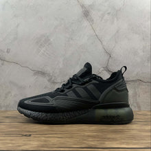 Cargar imagen en el visor de la galería, Adidas ZX 2K Boost Black Solar Yellow White FV8453