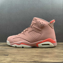 Cargar imagen en el visor de la galería, Air Jordan 6 Retro NGR Rust Pink Bright Crimson CI0550-600