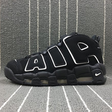 Cargar imagen en el visor de la galería, Air More Uptempo Black White-Black 414962-002