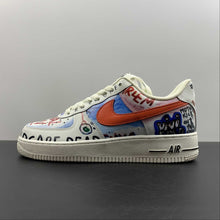 Cargar imagen en el visor de la galería, Air Force 1 07 X Vlone Beige Red Black Dark Crow GT6969-198