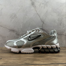 Cargar imagen en el visor de la galería, Air Zm Spiridon Cg 2 Stussy Lt Smoke Grey Metallic Silver CJ1288-001
