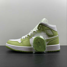 Cargar imagen en el visor de la galería, Air Jordan 1 Mid SE White Vivid Green-White (2022) DV2959-113