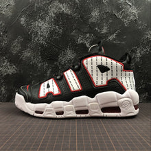 Cargar imagen en el visor de la galería, Air More Uptempo 96 Black White University Red AV7947-001