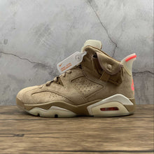 Cargar imagen en el visor de la galería, Air Jordan 6 Retro X Travis Scott SP British Khaki DH0690-200