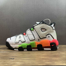 Cargar imagen en el visor de la galería, Air More Uptempo 96 Ghost Swoosh White White White Total Orange DV1233-111
