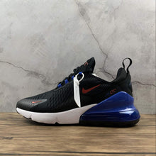 Cargar imagen en el visor de la galería, Air Max 270 Black Chile Red-Hyper Royal DC0957-001