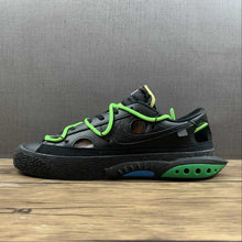 Cargar imagen en el visor de la galería, Blazer Low x Off White Black Green DH7863 001