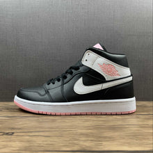 Cargar imagen en el visor de la galería, Air Jordan 1 Mid Black White Arctic Punch (2021) 555112 061