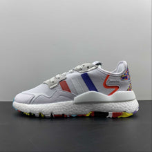 Cargar imagen en el visor de la galería, Adidas Nite Jogger White Blue-Red CG6198