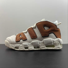 Cargar imagen en el visor de la galería, Air More Uptempo Phantom Black Dark Russet Sail DZ5322-001