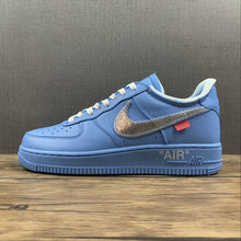 Cargar imagen en el visor de la galería, Air Force 1 07 OW VIRGIL University Blue CI1173-400